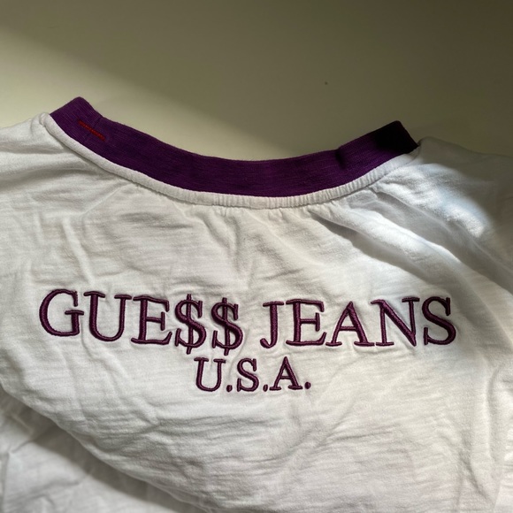 *RARE* A$AP Rocky x GUESS crop top - Picture 2 of 5